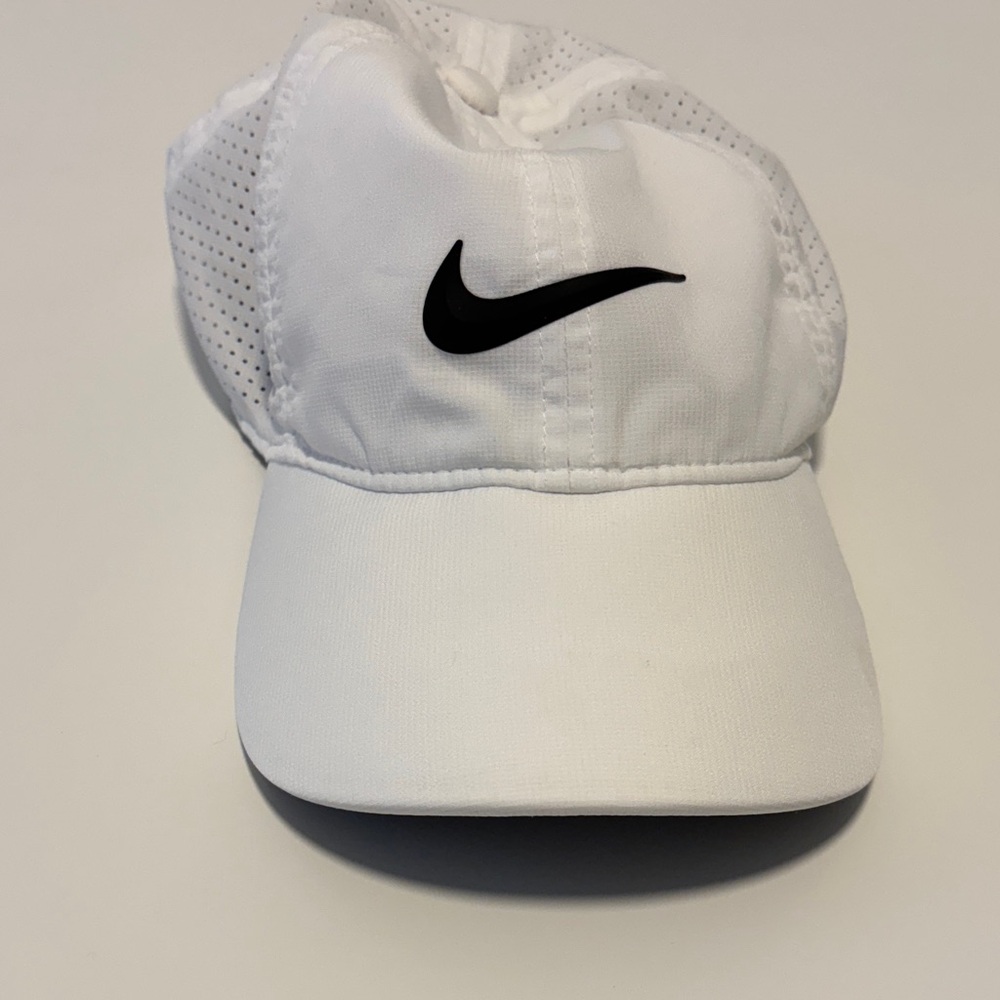 Nike Classic White Hat with Black Swoosh